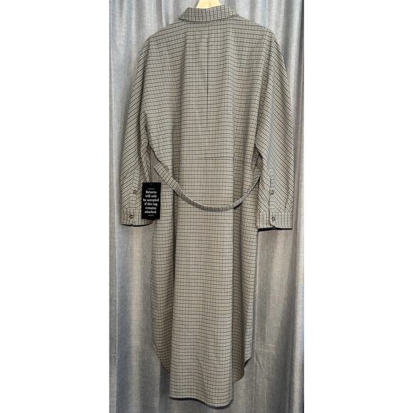 TUCKERNUCK Brown Plaid Sycamore Check Belted Vera Dress NWT Size XXXL - Picture 15 of 15